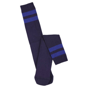 ESCUYER  Unisex Tube Socks - Blue / Purple