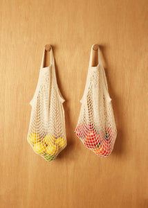 Organic Cotton Short Handled String Bag