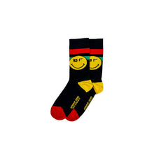 Load image into Gallery viewer, Afropop Logo SmileyWorld™ Socks
