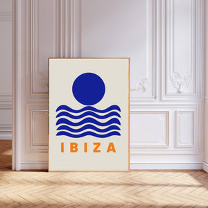 Ibiza Travel Art Print