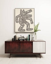 Load image into Gallery viewer, Keith Haring Dog Print
