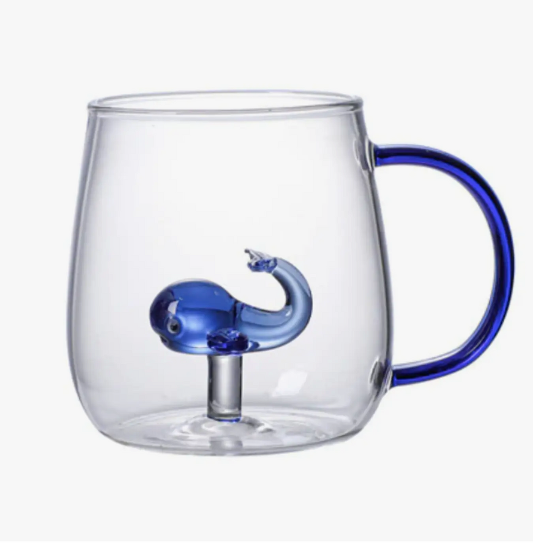 Animal Shape Borosilicate  Glass Cup