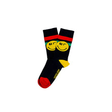 Load image into Gallery viewer, Afropop Logo SmileyWorld™ Socks
