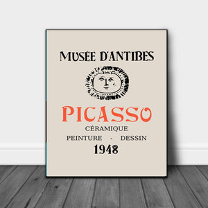 Picasso Exhibition Print